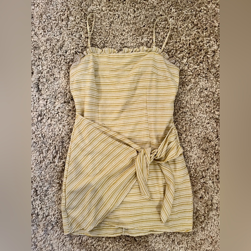 Tie wrap dress